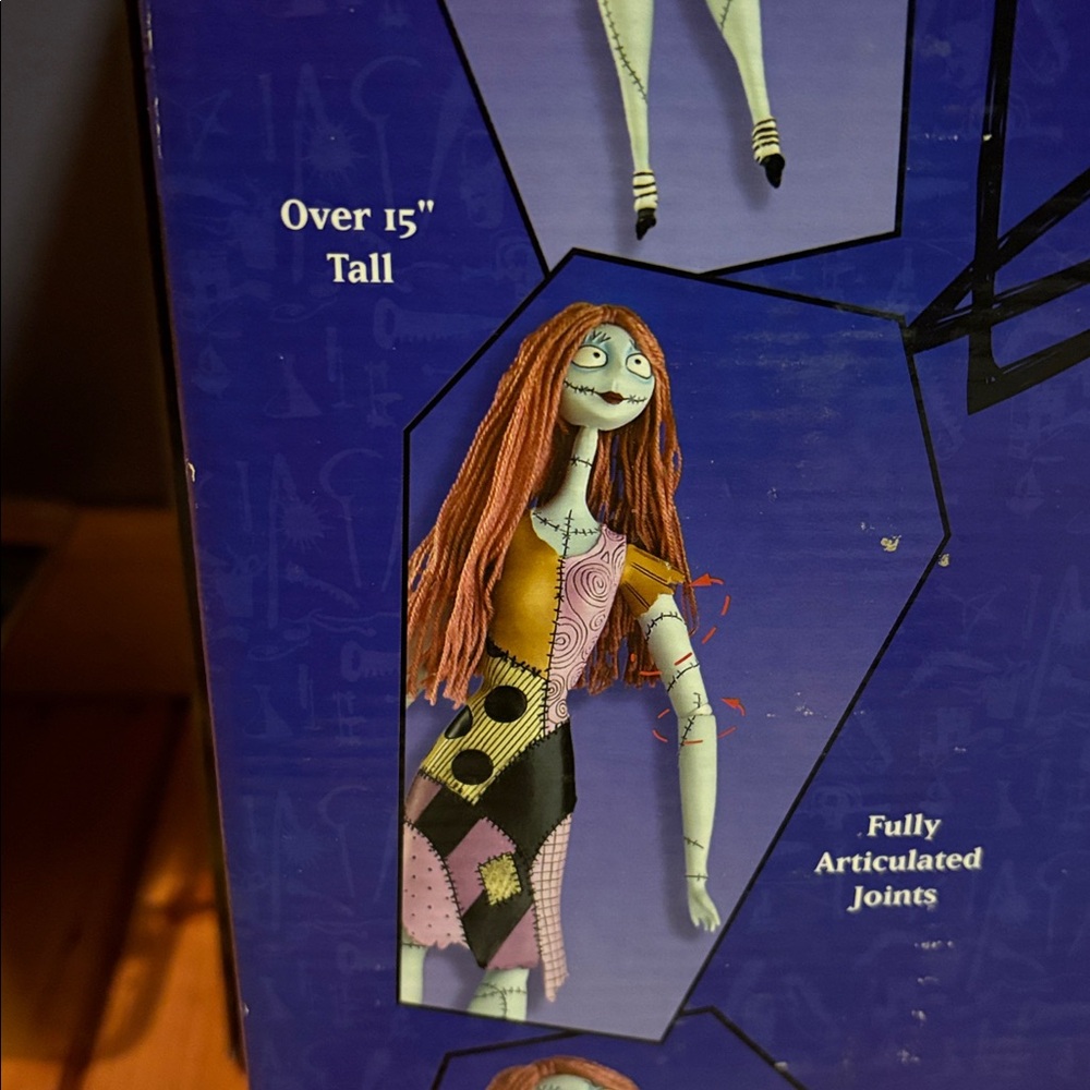 NECA Nightmare Before Christmas Sally and Jack Marionette Set - Picture 10 of 17